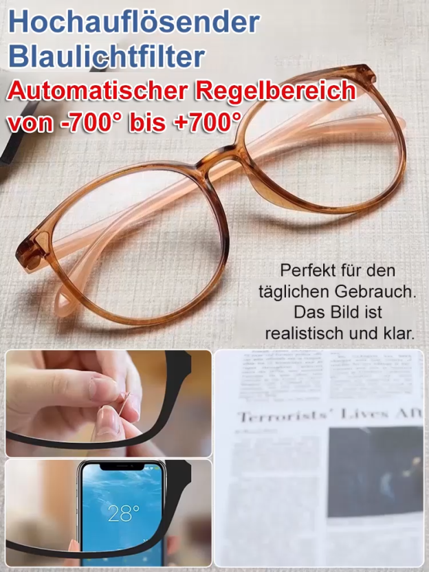 Ultraleichte Lesebrille mit integriertem Blaulichtfilter