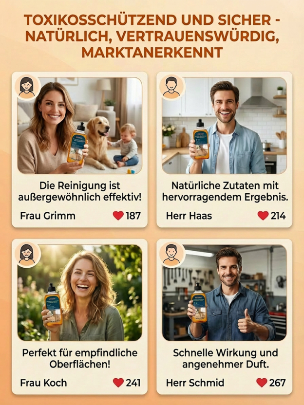 【Glanz bis zum Strahlen】Konzentrierte Formel Bodenreiniger