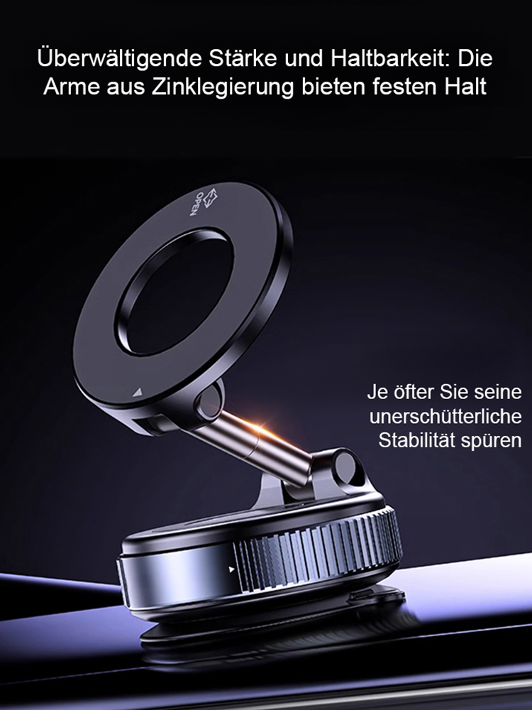 [Stabiler Saugnapfboden]Variabel klappbarer Magnetständer