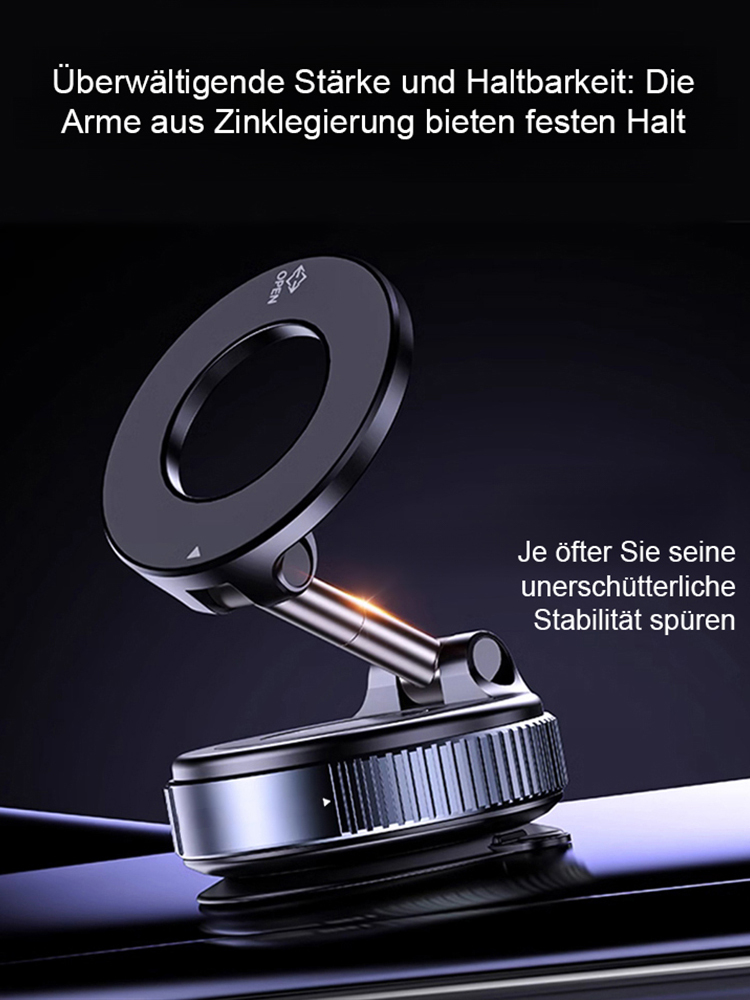 [Stabiler Saugnapfboden]Variabel klappbarer Magnetständer