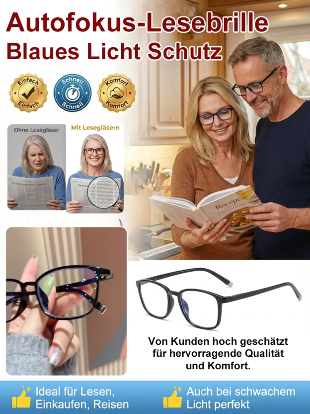 High-Tech Automatische Fokussierung Lesebrille