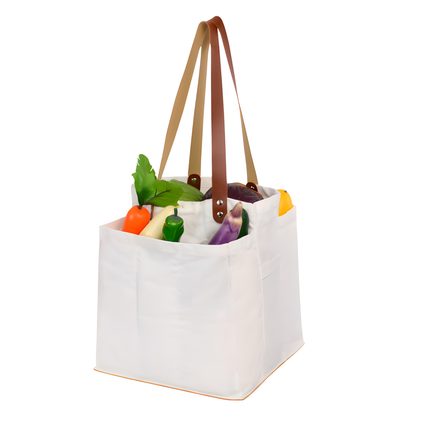 Umweltfreundliche Einkaufstasche große Kapazität Supermarkt Canvas Einkaufstasche multifunktionale A