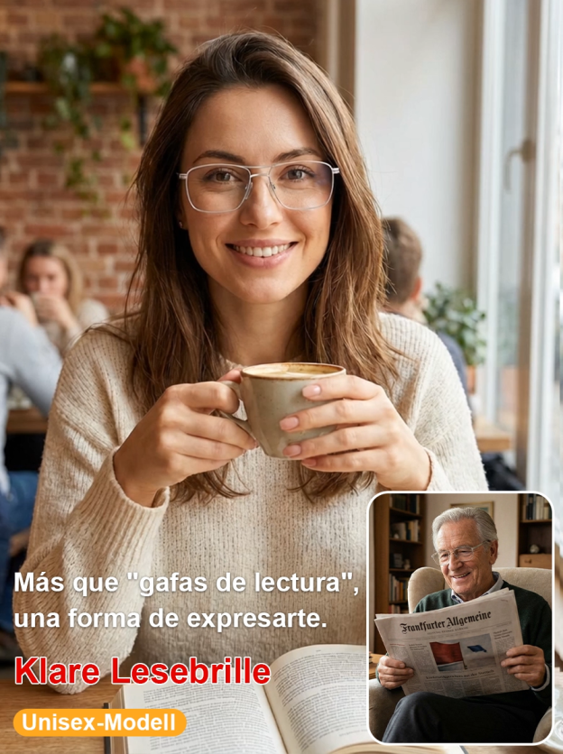 【Keine Verschreibung erforderlich】Smart Zoom Photochromic Blaulichtfilter-Lesebrille