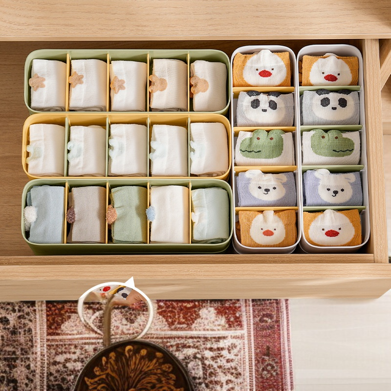 Entnehmbare Aufbewahrungsbox für Schubladen im modernen Design