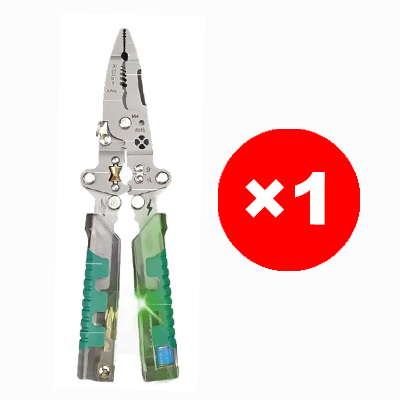 【One piece has 14 functions】Folding tester, screwdriver, wire stripper. One-stop service!