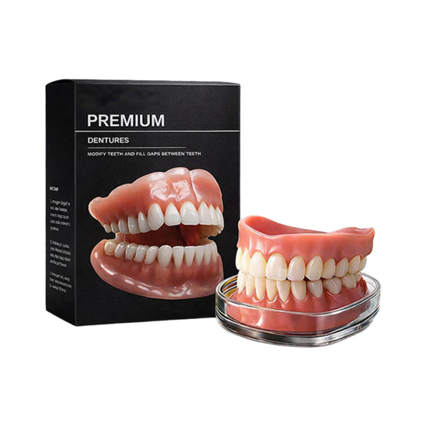 [Selbstbewusstes Lächeln] Vollfunktions-Zahnprothesen