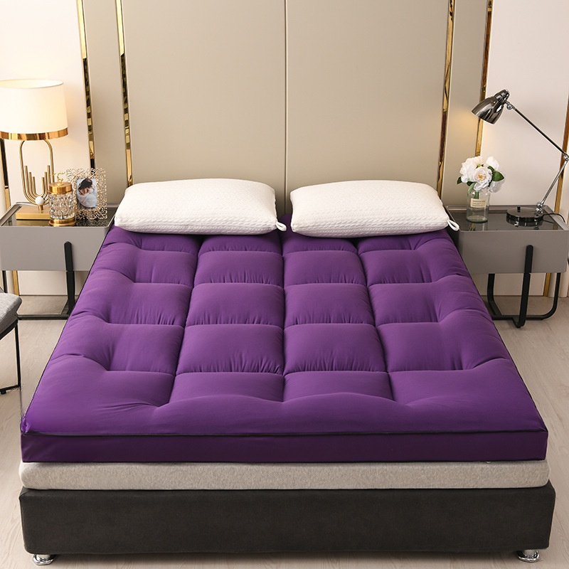 Verdickte 10 cm Federsamt weiche Matratze Sommer faltbares Studentenwohnheim Einzel-Tatami-Bettmatra