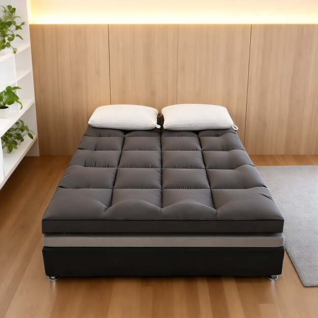 Verdickte 10 cm Federsamt weiche Matratze Sommer faltbares Studentenwohnheim Einzel-Tatami-Bettmatra