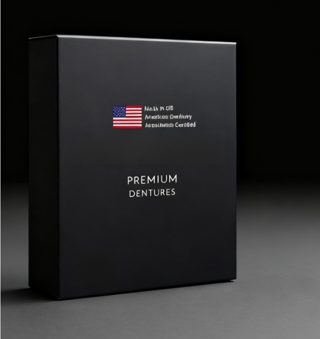 Komplettes Pflege-Set für Zahnprothesen