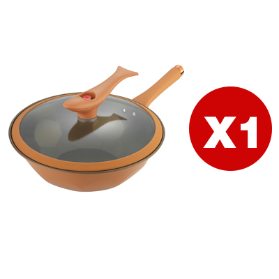 Titan Mikropresse Ton Antihaft-Gesundheit Topf