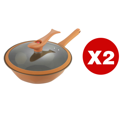 Titan Mikropresse Ton Antihaft-Gesundheit Topf