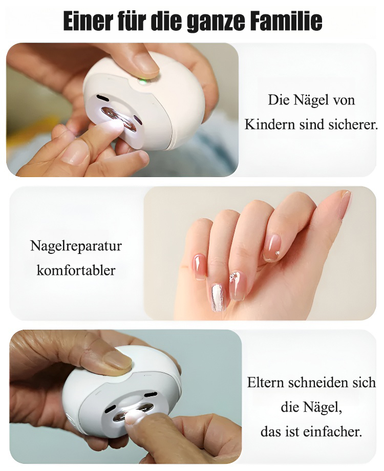 【Amerikanische Präzision】Elektrischer Nagelknipser