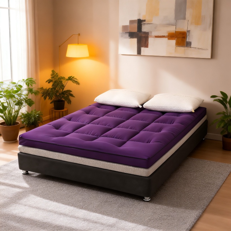 Verdickte 10 cm Federsamt weiche Matratze Sommer faltbares Studentenwohnheim Einzel-Tatami-Bettmatra