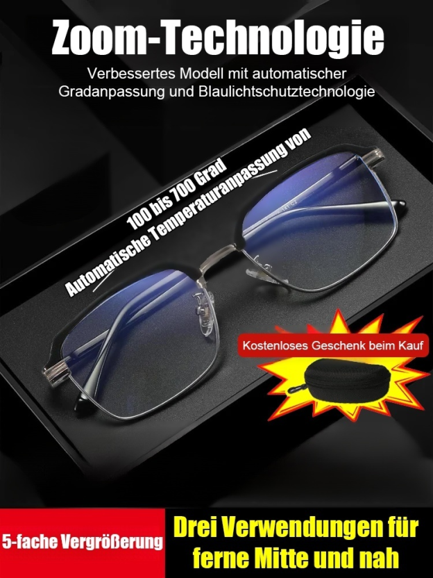 Zoom reading glasses