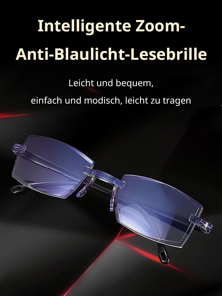 Intelligente Zoom-Anti-Blaulicht-Lesebrille