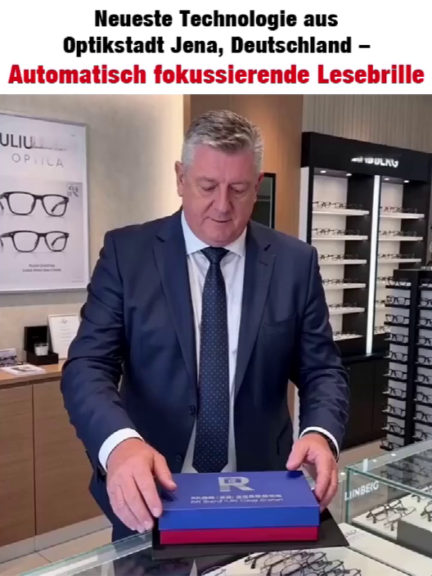 Hochwertige Geschenkbox Lesebrille