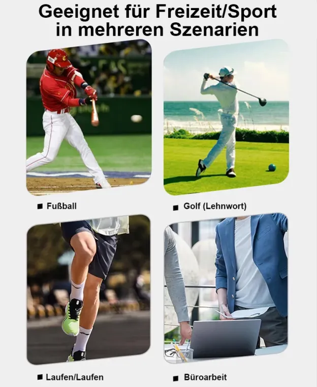 Ultraleichte Sport-Lesebrille mit intelligentem Zoom