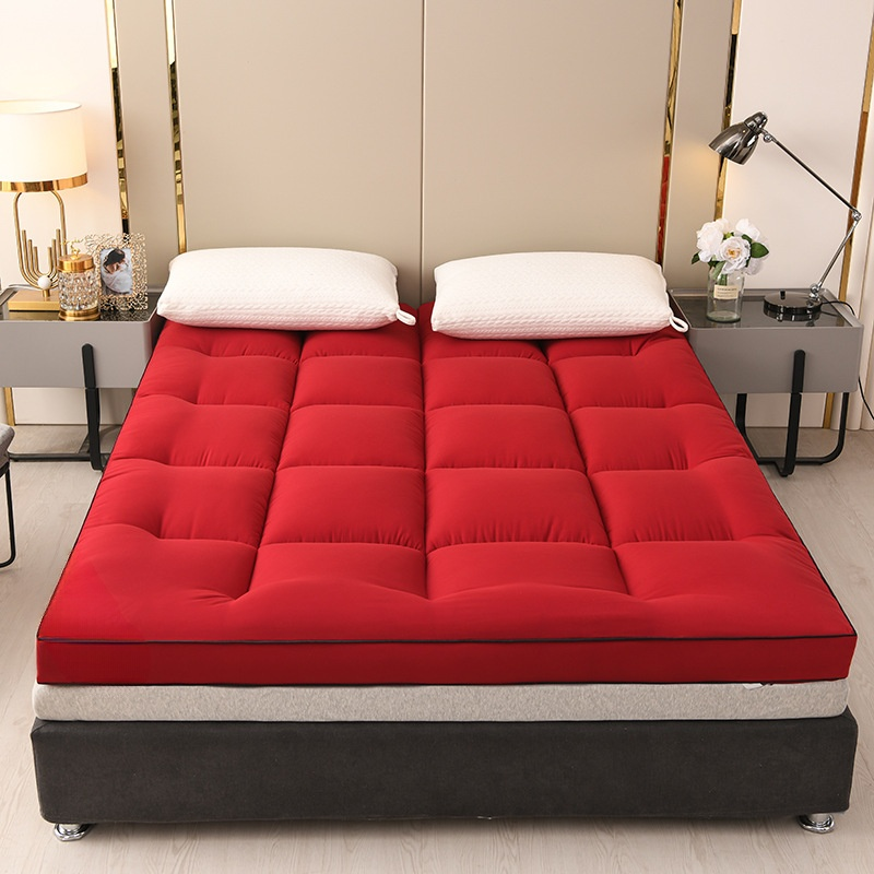 Verdickte 10 cm Federsamt weiche Matratze Sommer faltbares Studentenwohnheim Einzel-Tatami-Bettmatra