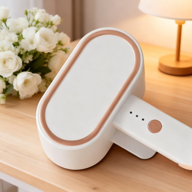 Haarklopfer & Haarballenentferner mit Saugfunktion, ergonomisch, Staubbox abnehmbar