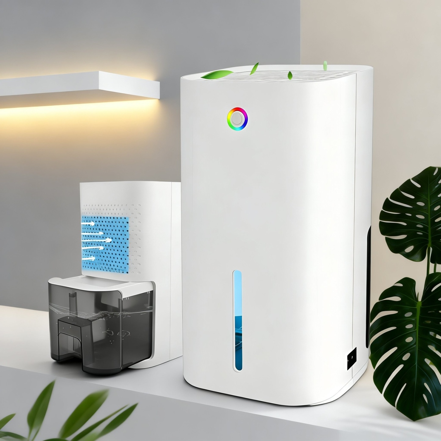 Schlafzimmer-Keller-Trockner, elektronischer Luftentfeuchter, leiser Luftentfeuchter, Haushalts-Luft