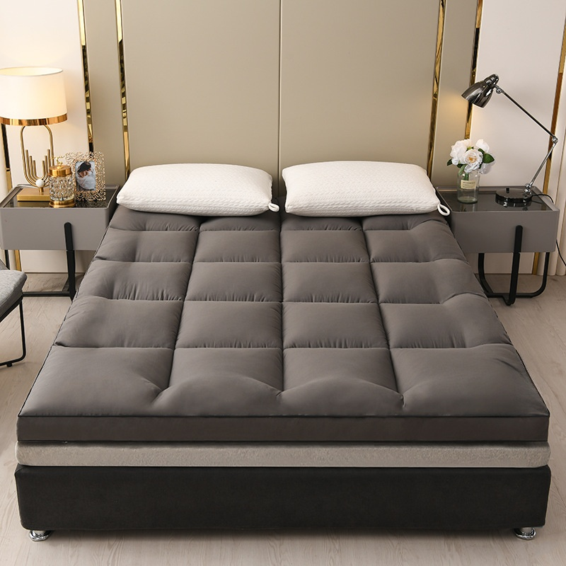 Verdickte 10 cm Federsamt Matratze – Weiche, faltbare Sommer-Tatami für Studentenwohnheime & Einzelbetten