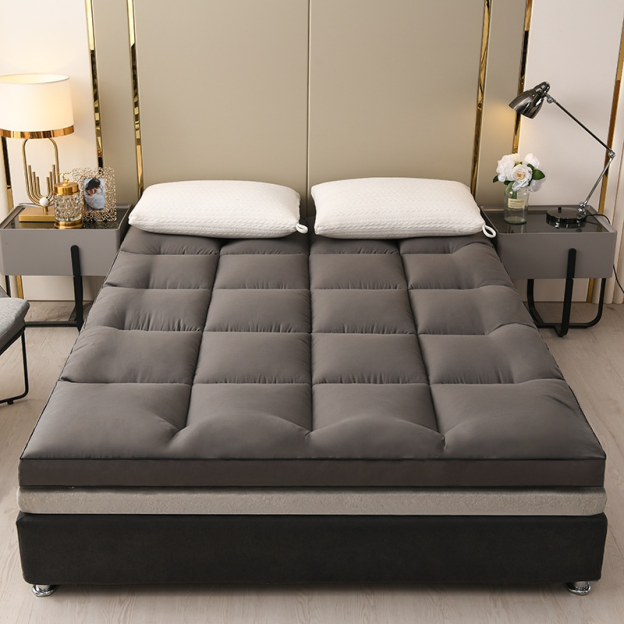 Verdickte 10 cm Federsamt weiche Matratze Sommer faltbares Studentenwohnheim Einzel-Tatami-Bettmatra