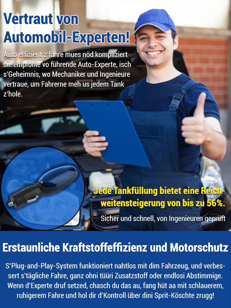 Kraftstoffspargerät für Autos