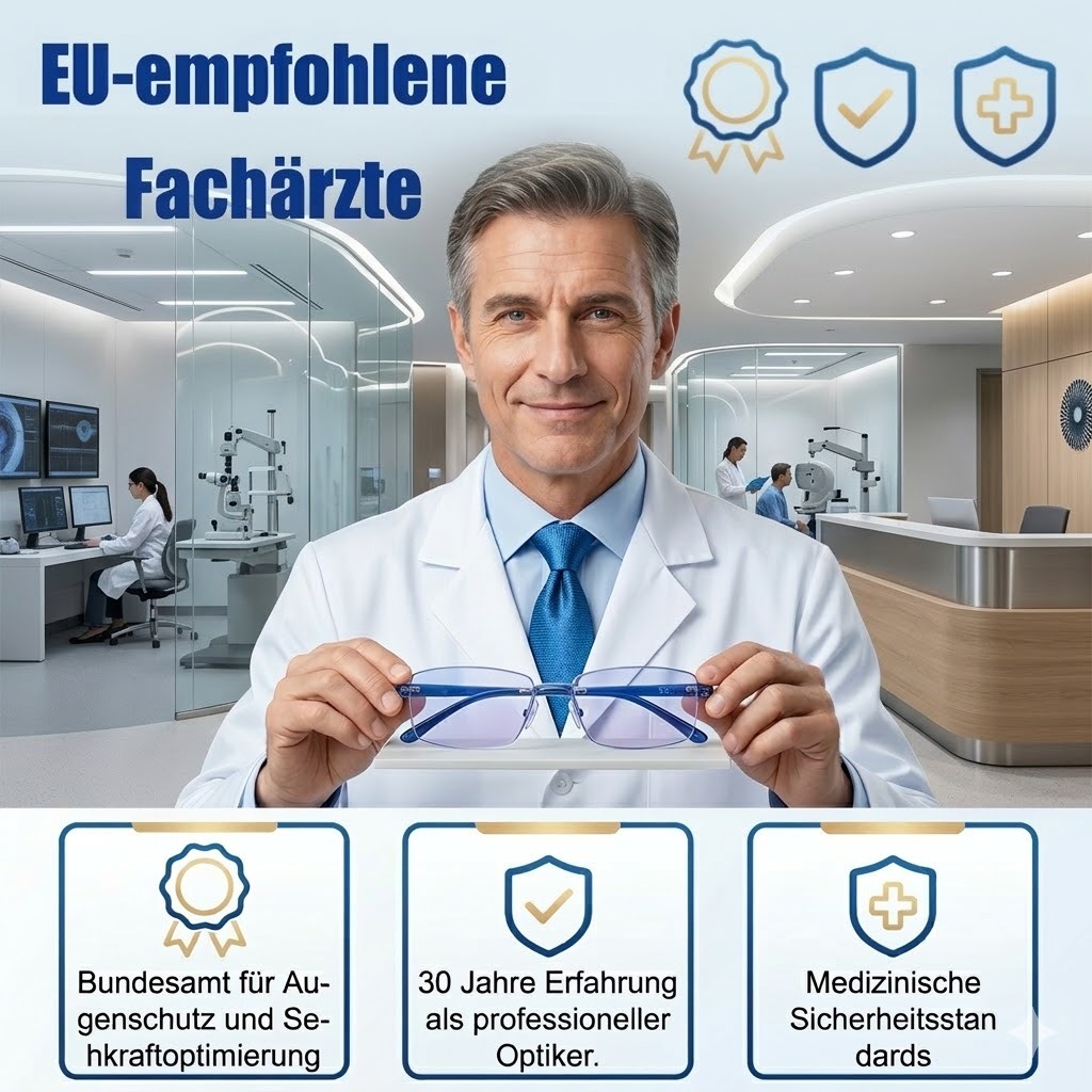 Die letzte Brille Ihres Lebens: Automatische Schärfe in 0,01 Sekunden!