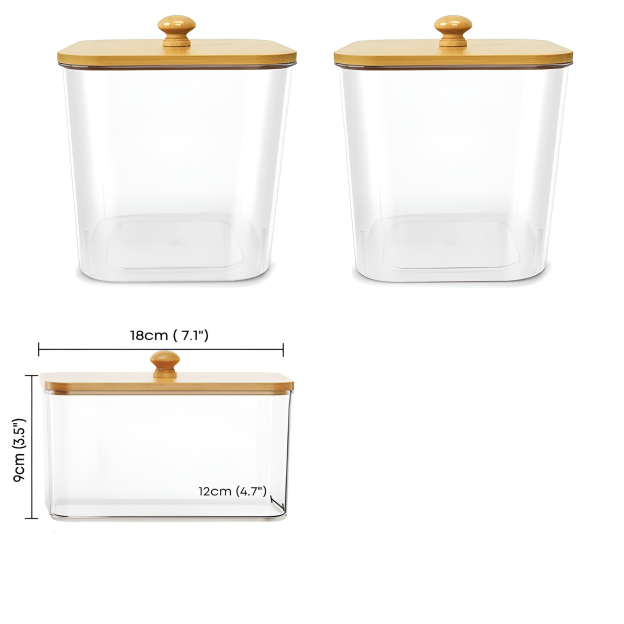 Waschmittelspender, 3er-Pack, Waschmittelbehälter, Wäscheraum-Organisation und -Aufbewahrung, Wäsche