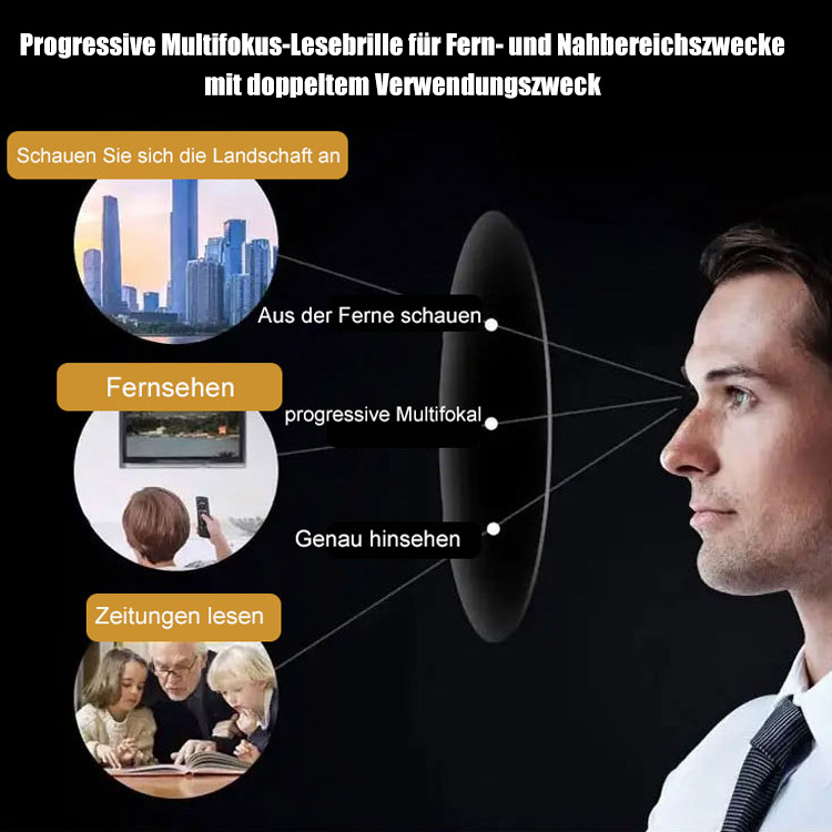 Intelligente Zoom-Lesebrille
