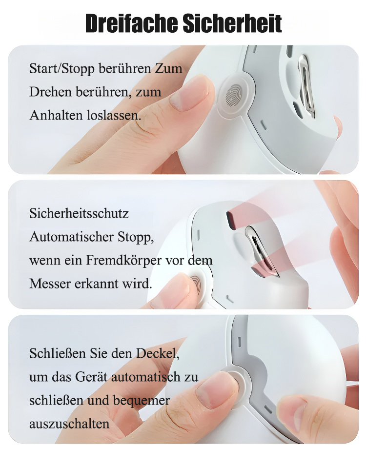 【Amerikanische Präzision】Elektrischer Nagelknipser