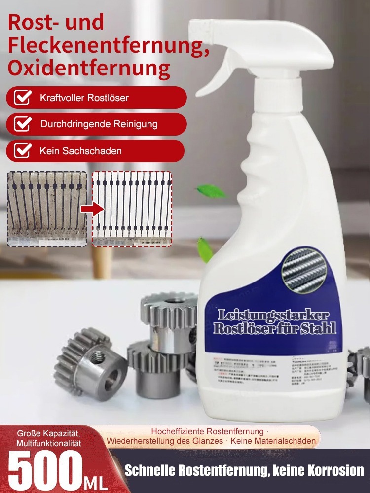 【Rapid Rust Remover】Powerful Steel Rust Remover