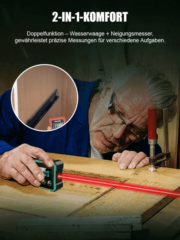 Stark magnetisches digitales Neigungsmessgerät Winkelmessgerät