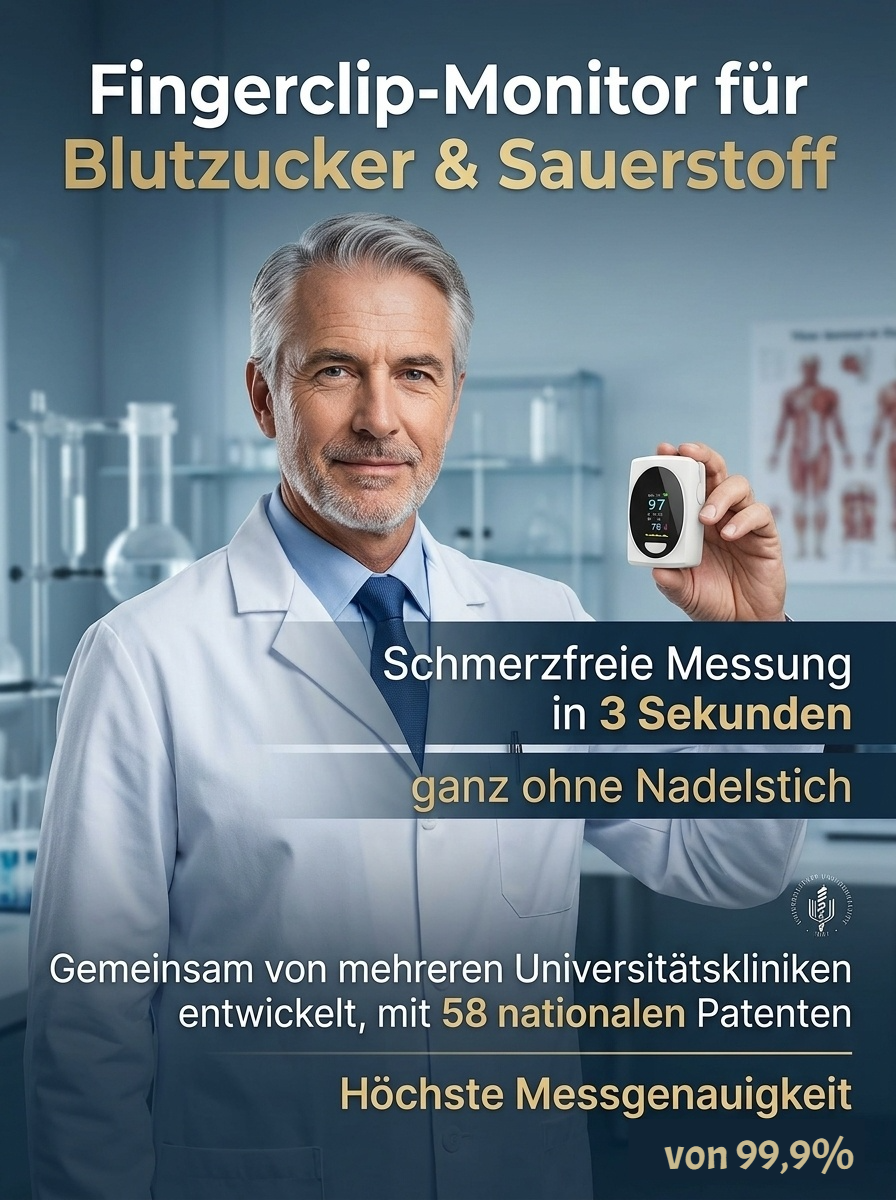 【Kein Stechen, Genauigkeit 99%】Fortschrittliches Blutzuckermessgerät