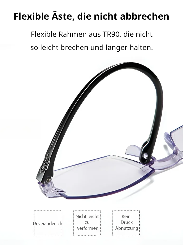 Intelligente Zoom-Anti-Blaulicht-Lesebrille