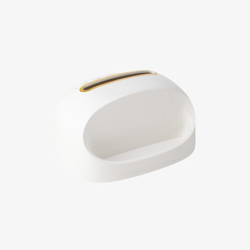 Selbstenthaltende Cream Style Taschentuchbox mit Feder-Schublade im Wohnzimmer