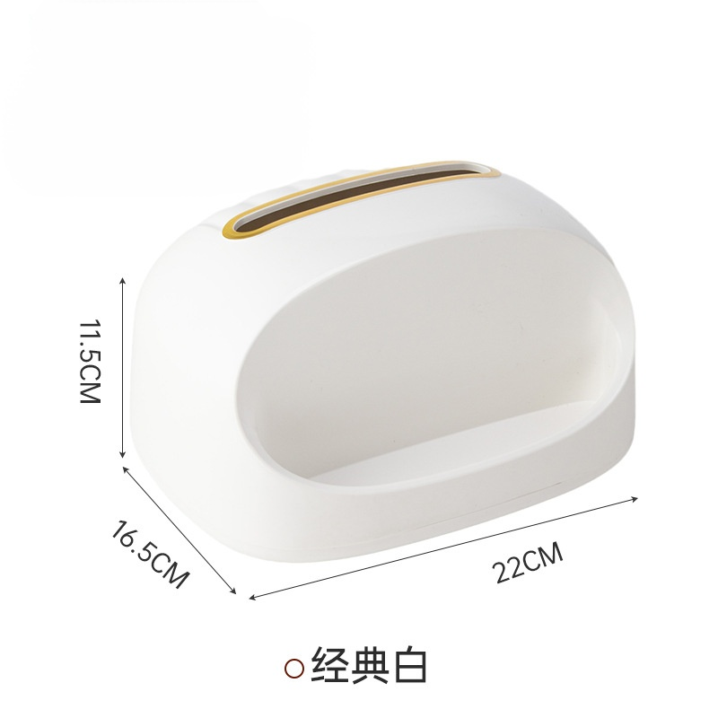 Self Contained Cream Style Living Room Spring Drawer Box Tissue Box Self Contained Spring Drawer Box