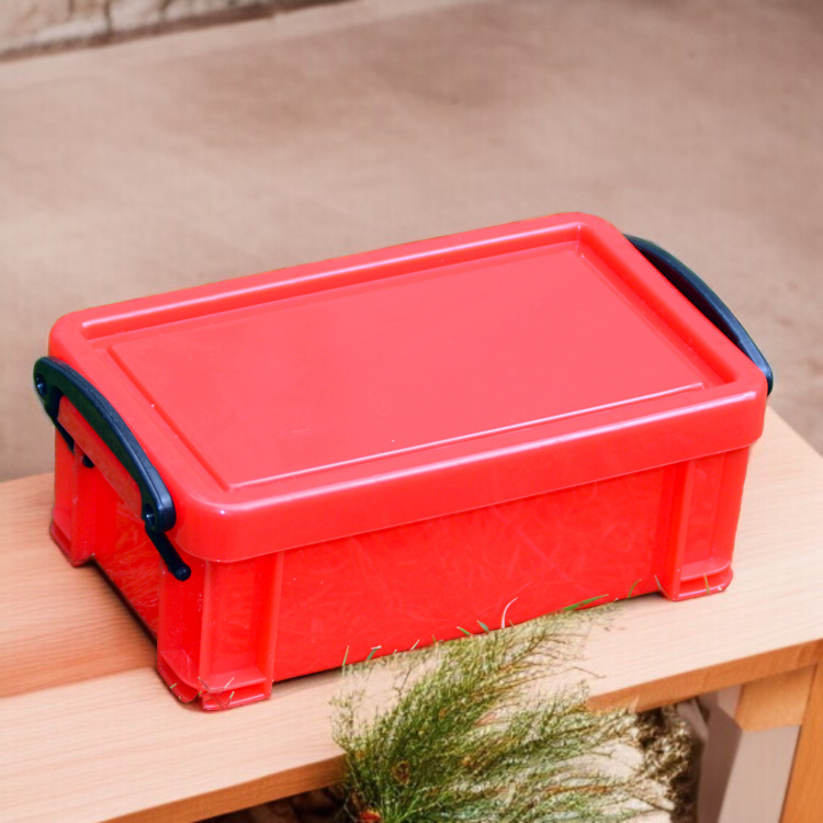 Große Kapazität Organizer Box in solider Farbe