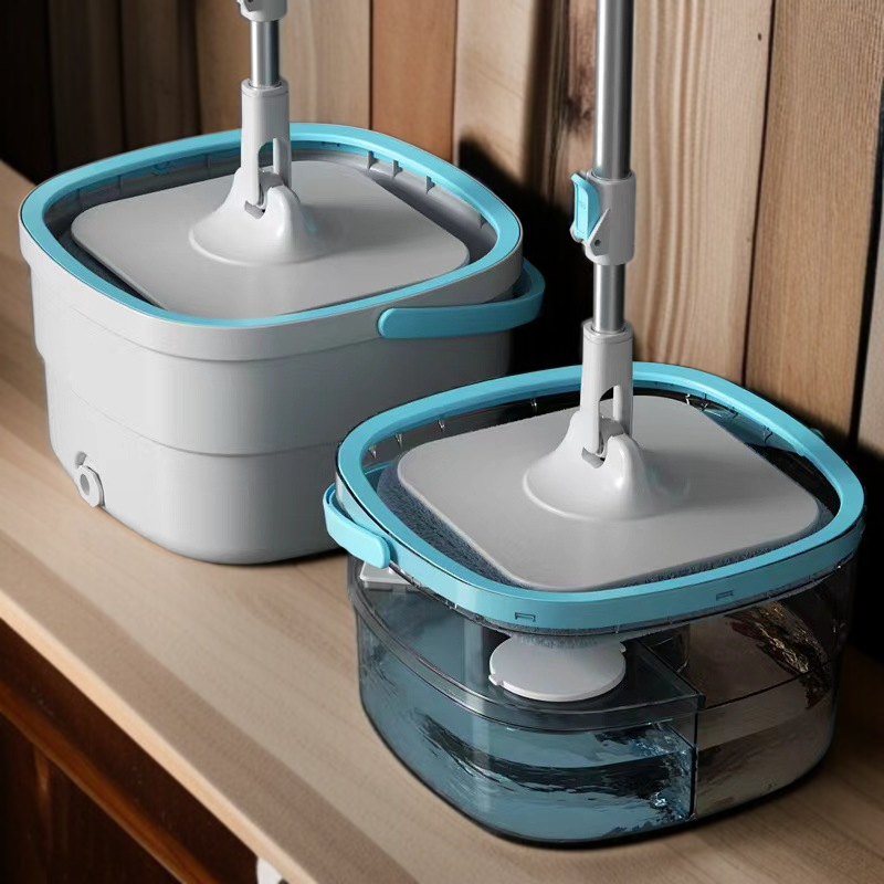 Handfreier Reinigungs-Mopp mit Eimer für Zuhause