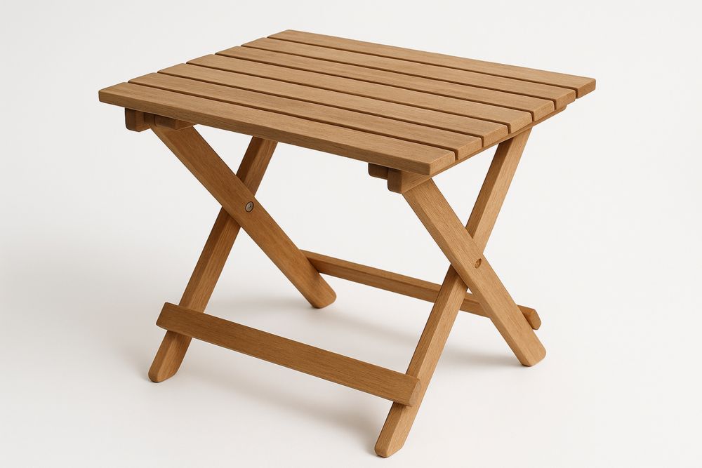 Taitettava tammipöytä 50x50x45 cm-lumiaurorahaven