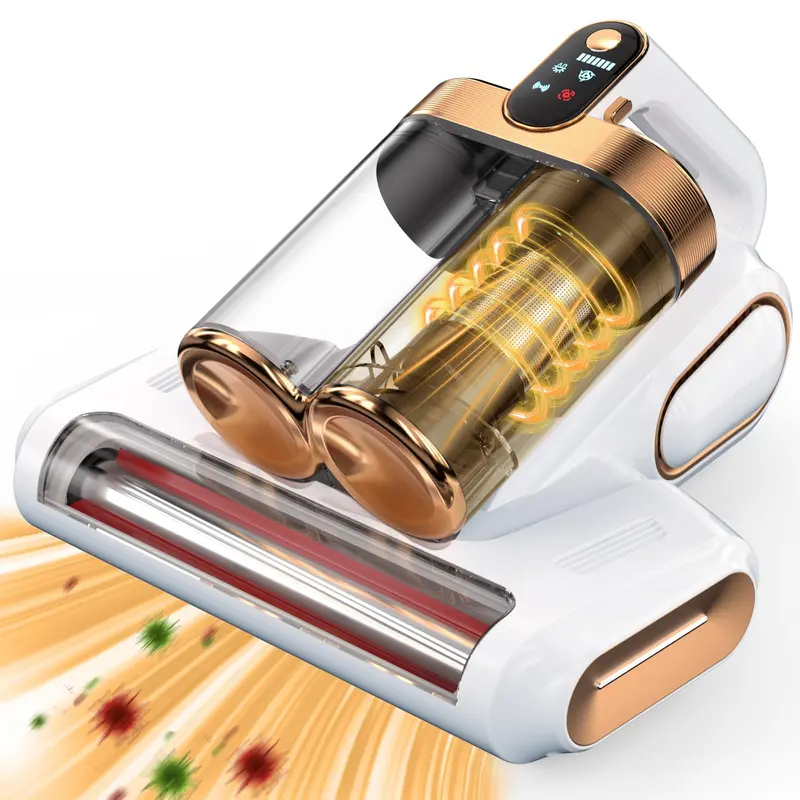 Mattress Vacuum Cleaner, Bed Vacuum with 13000pa Powerful Suction 253.7nm UV-C Light