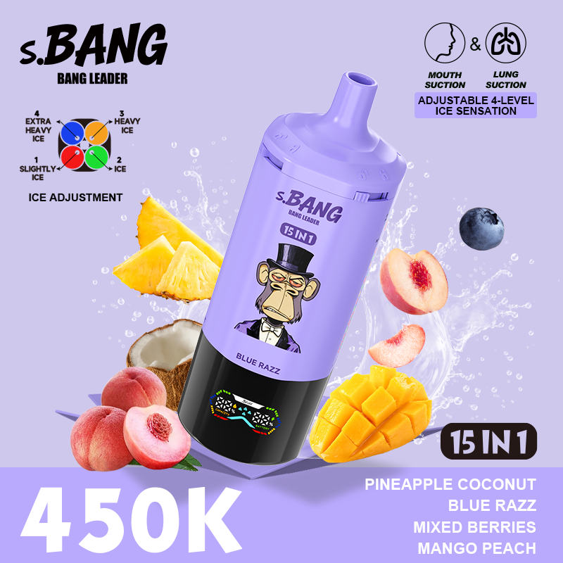 Bang Leader 450K Puffs 15 in 1