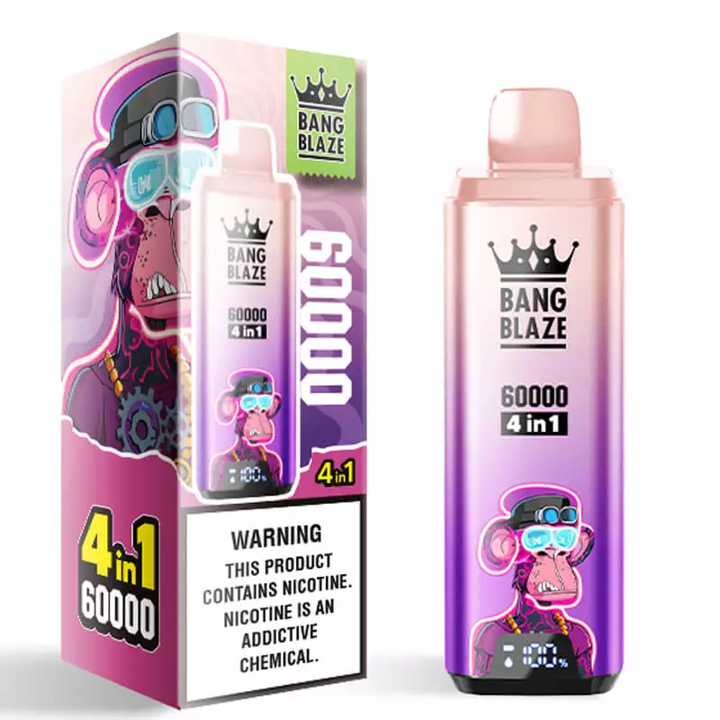 Bang Blaze 60000 Puffs Disposable Vape: Your Ultimate Vaping Experience