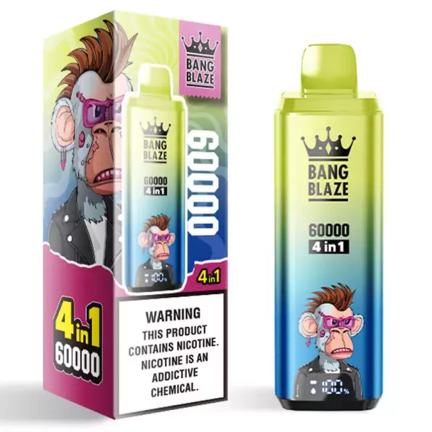 Bang Blaze 60000 Puffs Disposable Vape: Your Ultimate Vaping Experience