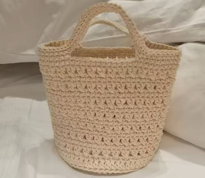 Mini Shopping Basket Handbag
