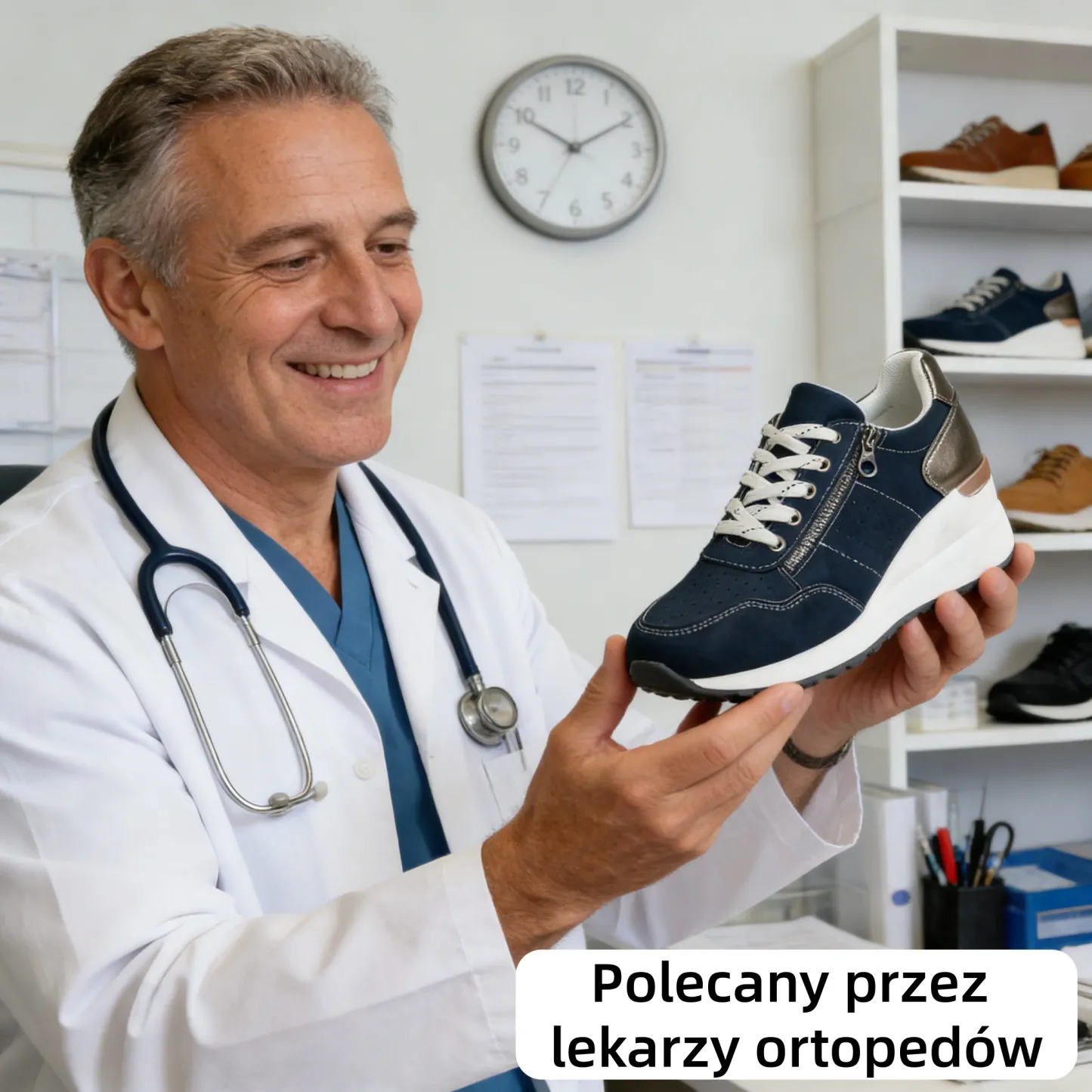 🔥Dziś połowa ceny - nie przegap tego⏰ Ergonomicznie zaprojektowane buty ortopedyczne - konstrukcja z podparciem łuku stopy👞Łatwo pozbądź się bólu stóp