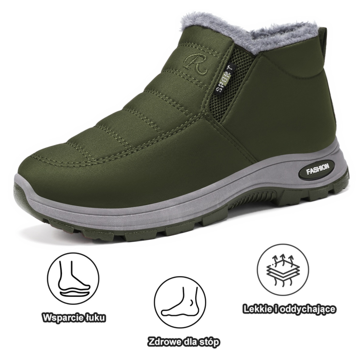 🎉 70% zniżki dzisiaj - nie przegap ⏰ Ergonomicznie zaprojektowane buty ortopedyczne - wsparcie łuku stopy 👞 Pozbądź się bólu stóp łatwo - Unisex