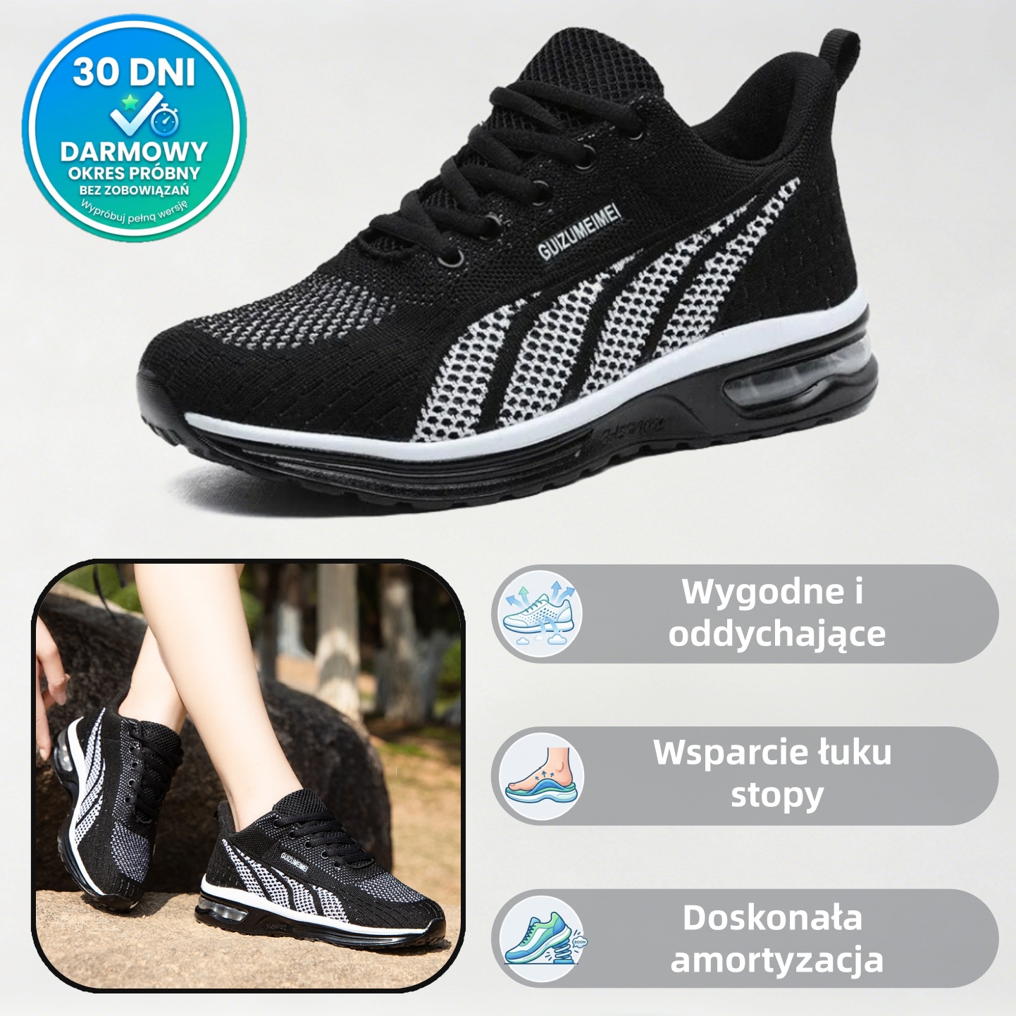 🎉Ostatni dzień! 70% zniżki! ✅ Ortopedyczne obuwie medyczne zaprojektowane specjalnie dla osób z problemami stóp, aby uśmierzyć ból pleców, stawów i stóp.