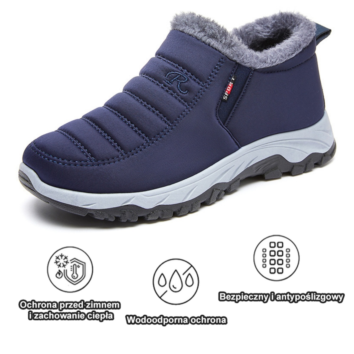 🔥 70% zniżki dzisiaj - nie przegap ⏰ Ergonomicznie zaprojektowane buty ortopedyczne - konstrukcja z podparciem łuku stopy 👞 Łatwo pozbądź się bólu stóp