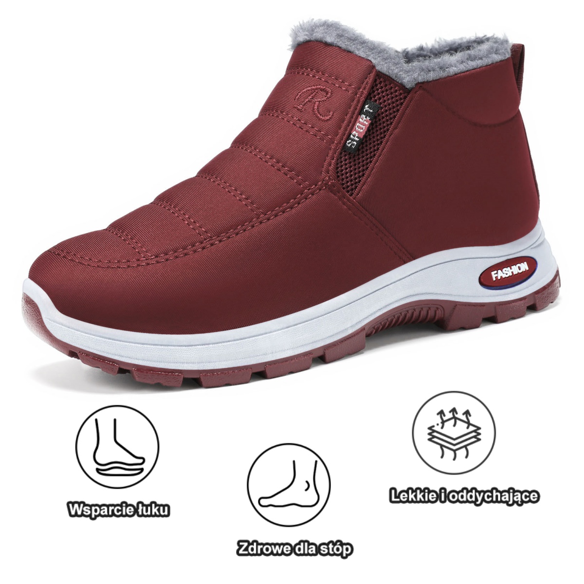 🎉 70% zniżki dzisiaj - nie przegap ⏰ Ergonomicznie zaprojektowane buty ortopedyczne - wsparcie łuku stopy 👞 Pozbądź się bólu stóp łatwo - Unisex